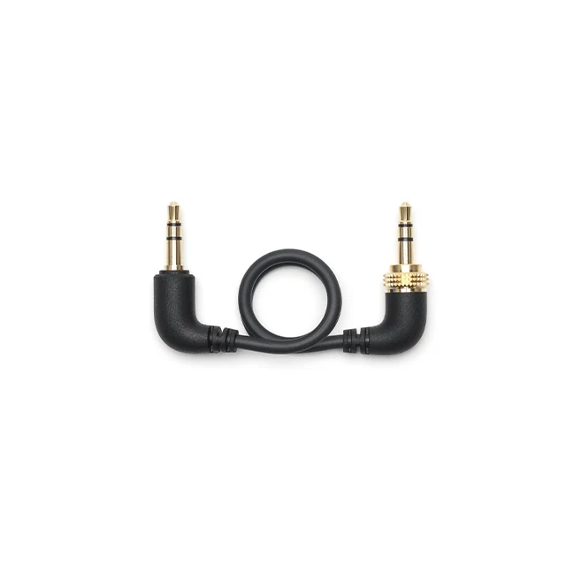 DJI Mic 3 Locking Audio Adapter Cable (3.5mm TRS to TRS)