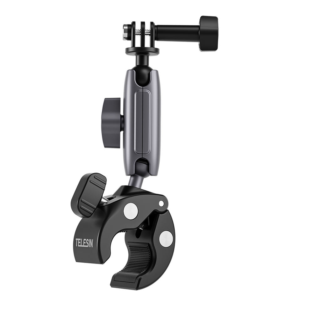 Telesin Universal Tube Clamp for action cameras (Aluminum body)