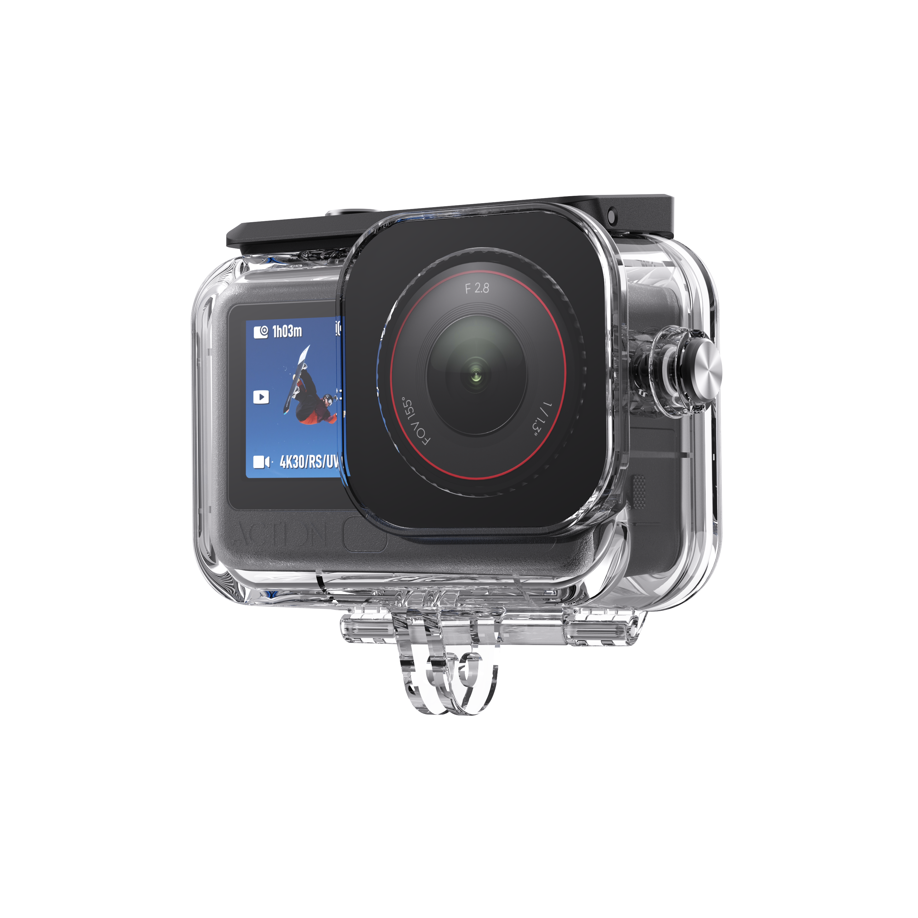 TELESIN waterproof case for DJI Osmo Action 6
